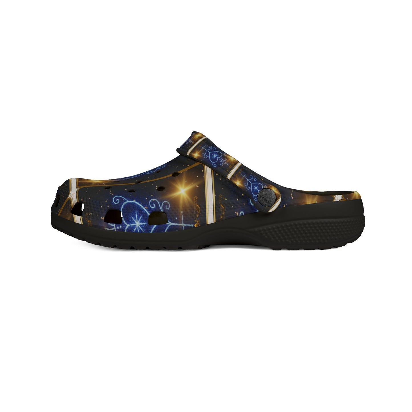 Sparkling Night EVA Foam Shoes, Stylish Slippers for Home and Outdoors, Trendy Clogs for Festivals, Comfortable Footwear