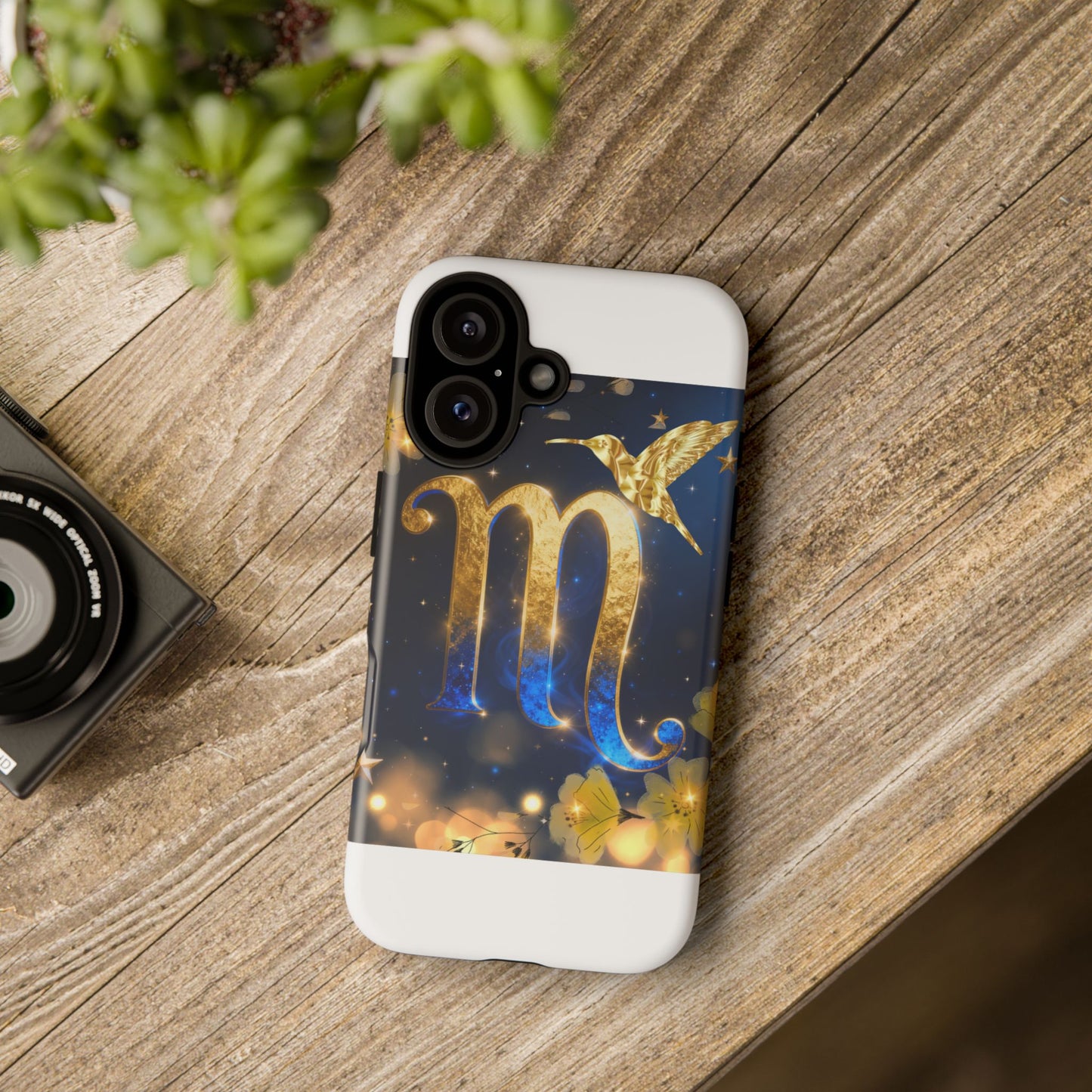 Golden Scorpio Phone Case - Tough Cases, Zodiac Gift, Astrology Accessory, Personalized Phone Case, Scorpio Season