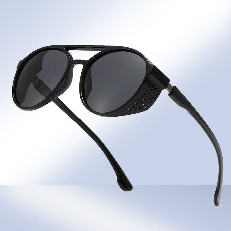 European And American Punk Hollow Retro Sunglasses