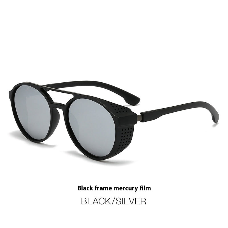 European And American Punk Hollow Retro Sunglasses