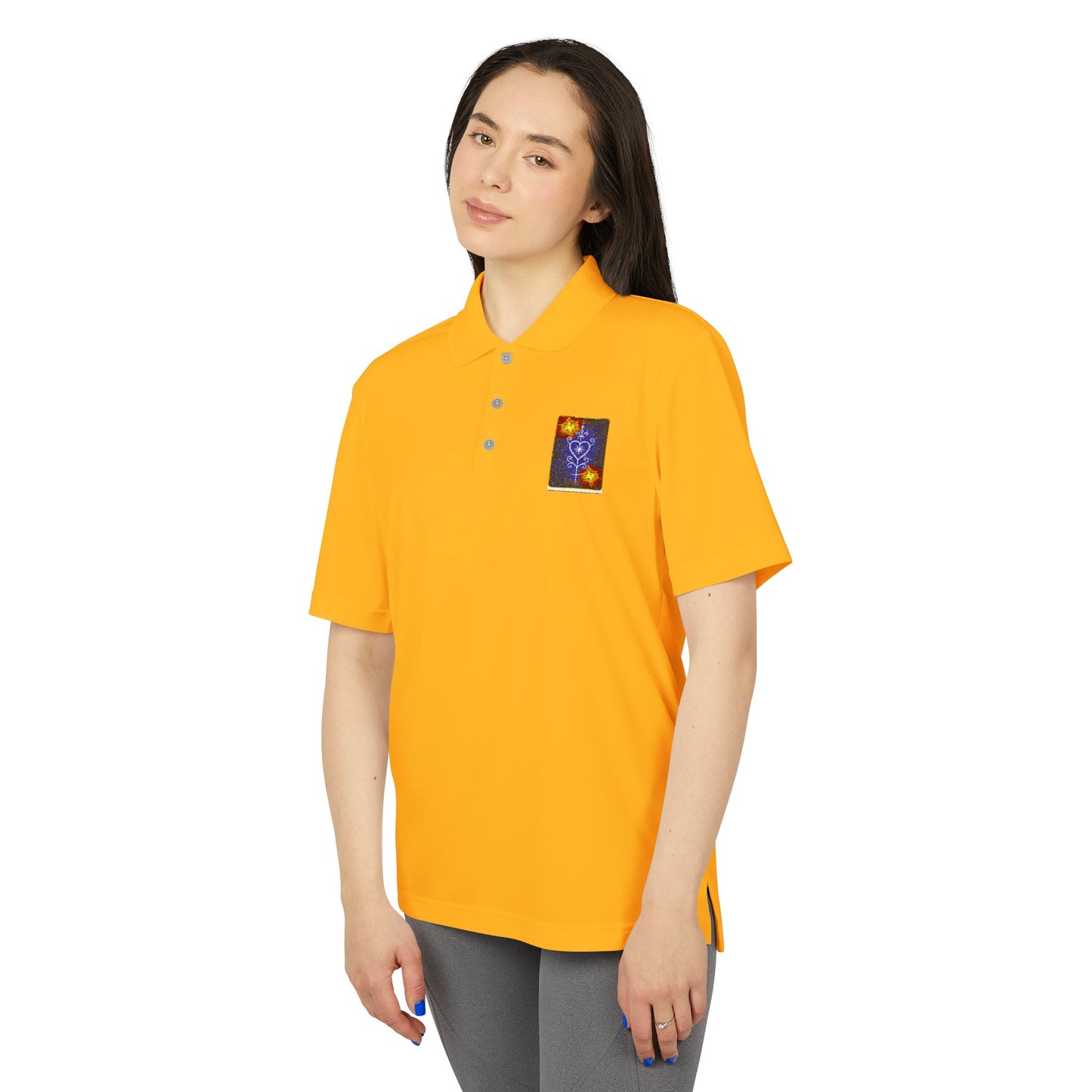 Adidas Performance Polo Shirt, Casual Wear, Sports Apparel, Gift for Athletes, Active Lifestyle, Summer Fashion