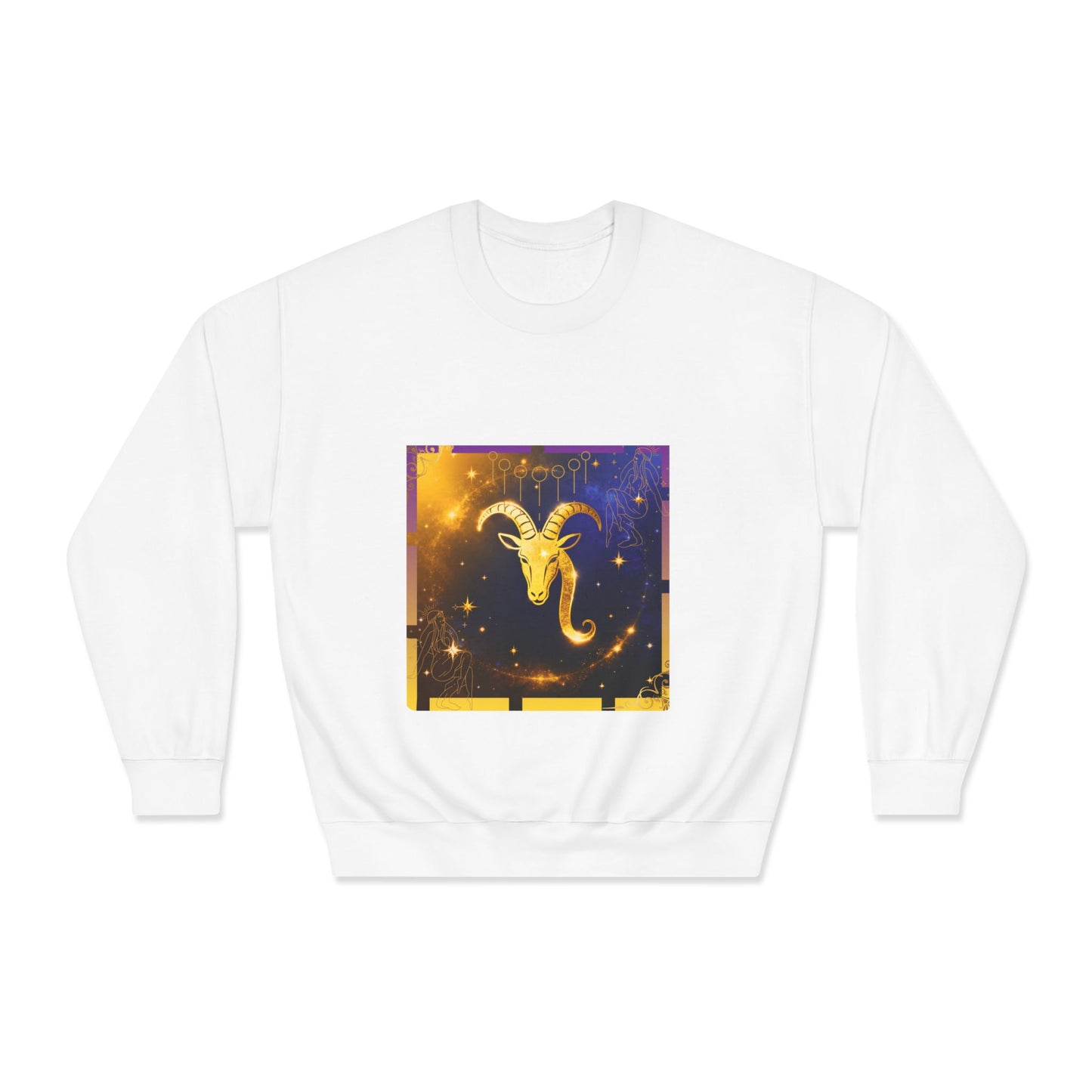 Celestial Capricorn Sweatshirt | Unisex Astrology Crewneck | Gift for Zodiac Lovers, Horoscope Apparel, Cozy Astrology Sweatshirt