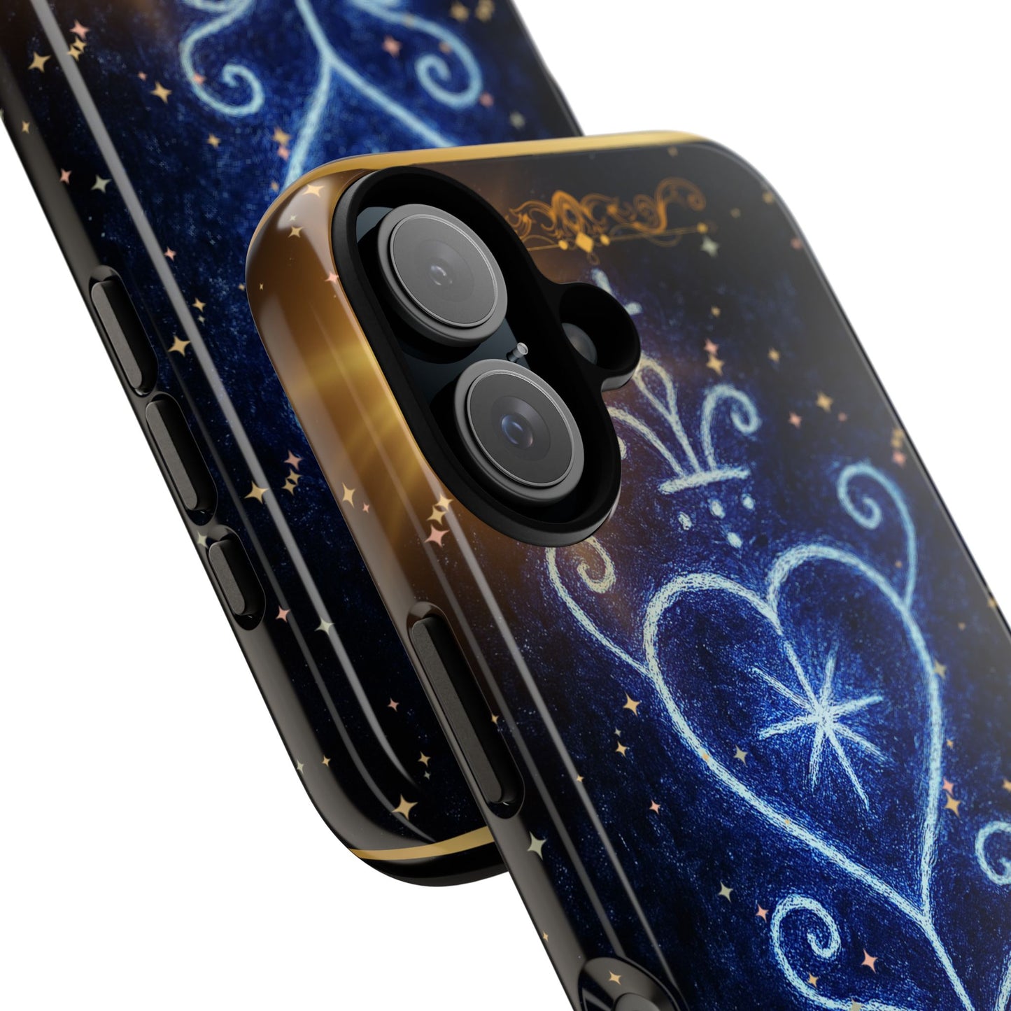 Tough Cases Phone Case, Galaxy Heart Design, Stylish Protection, Unique Gift, Astrology Lover Accessory, Birthday Present