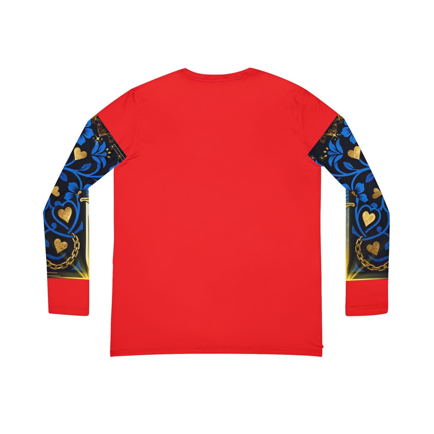 Women's Long Sleeve V-neck Shirt - Elegant Floral Sword Design, Casual Top, Gift for Her, Unique T-Shirt, Everyday Wear, Birthday [...]