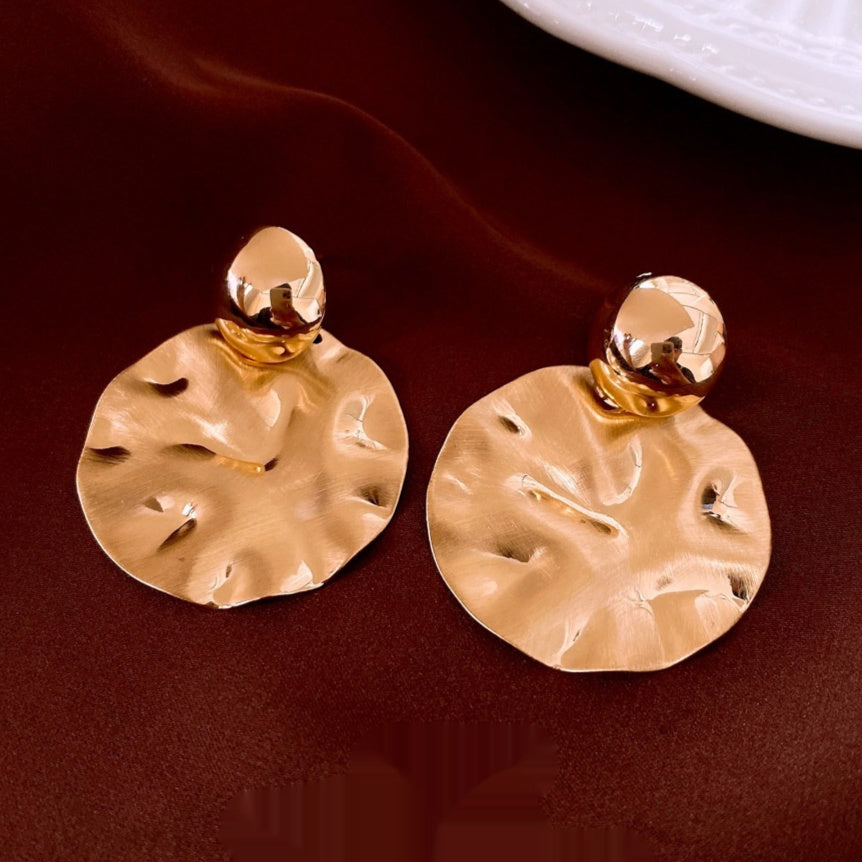 Color Matching Earrings European And American Fashion Trend Simple Personality