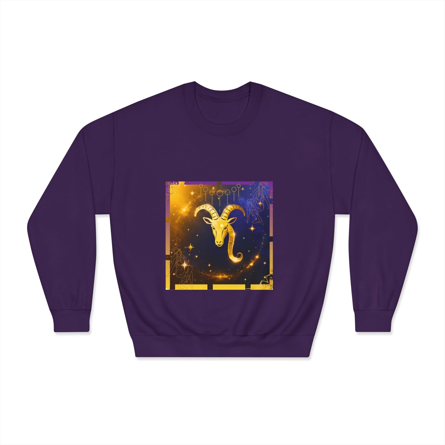Celestial Capricorn Sweatshirt | Unisex Astrology Crewneck | Gift for Zodiac Lovers, Horoscope Apparel, Cozy Astrology Sweatshirt
