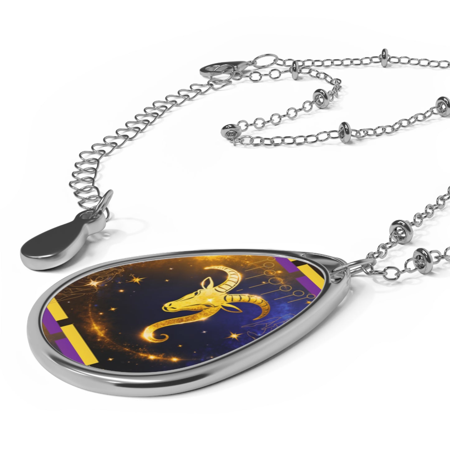 Zodiac Pendant Necklace - Handmade Astrology Jewelry, Thoughtful Gift for Aries, Celestial Jewelry, Horoscope Accessory