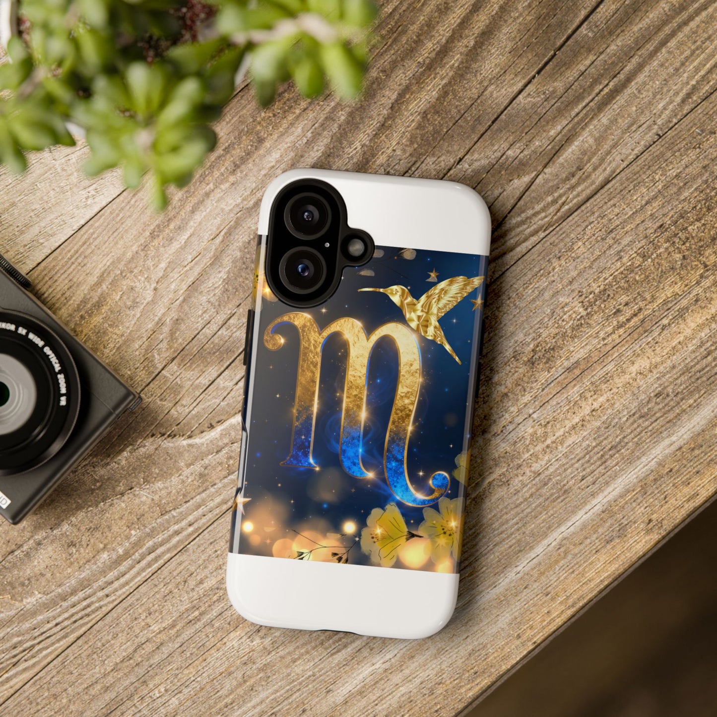 Golden Scorpio Phone Case - Tough Cases, Zodiac Gift, Astrology Accessory, Personalized Phone Case, Scorpio Season