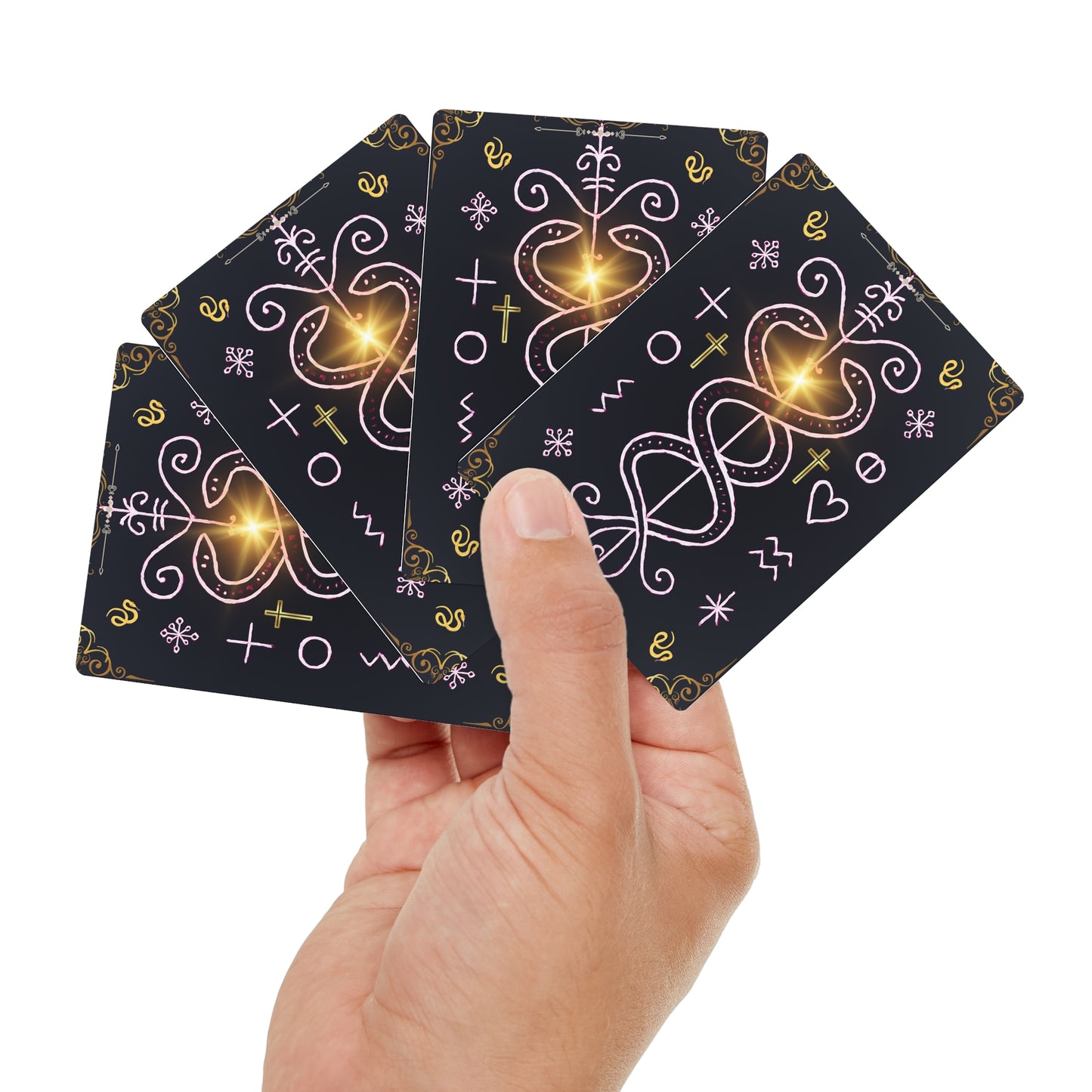 Mystical Poker Cards Set, Tarot-Inspired Game Cards, Perfect for Game Nights, Collectibles, Gift for Gamers, Halloween