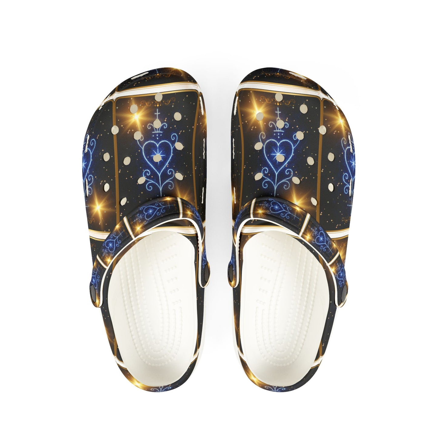 Sparkling Night EVA Foam Shoes, Stylish Slippers for Home and Outdoors, Trendy Clogs for Festivals, Comfortable Footwear