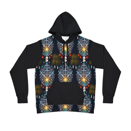 Veve Ogou, Athletic Hoodie, Colorful Hooded Sweatshirt, Gift for Athletes, Casual Wear, Unique Sports Apparel