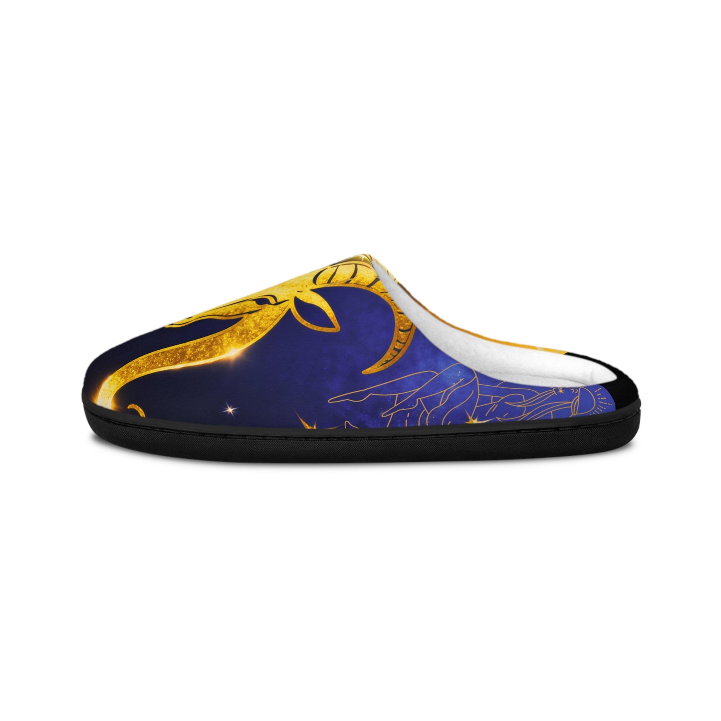 Luxurious Golden Dragon Women's Indoor Slippers for Cozy Comfort, Home Relaxation, Gift for Her, Housewarming, Birthday
