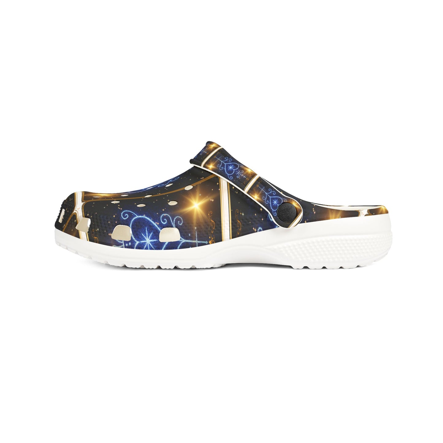 Sparkling Night EVA Foam Shoes, Stylish Slippers for Home and Outdoors, Trendy Clogs for Festivals, Comfortable Footwear