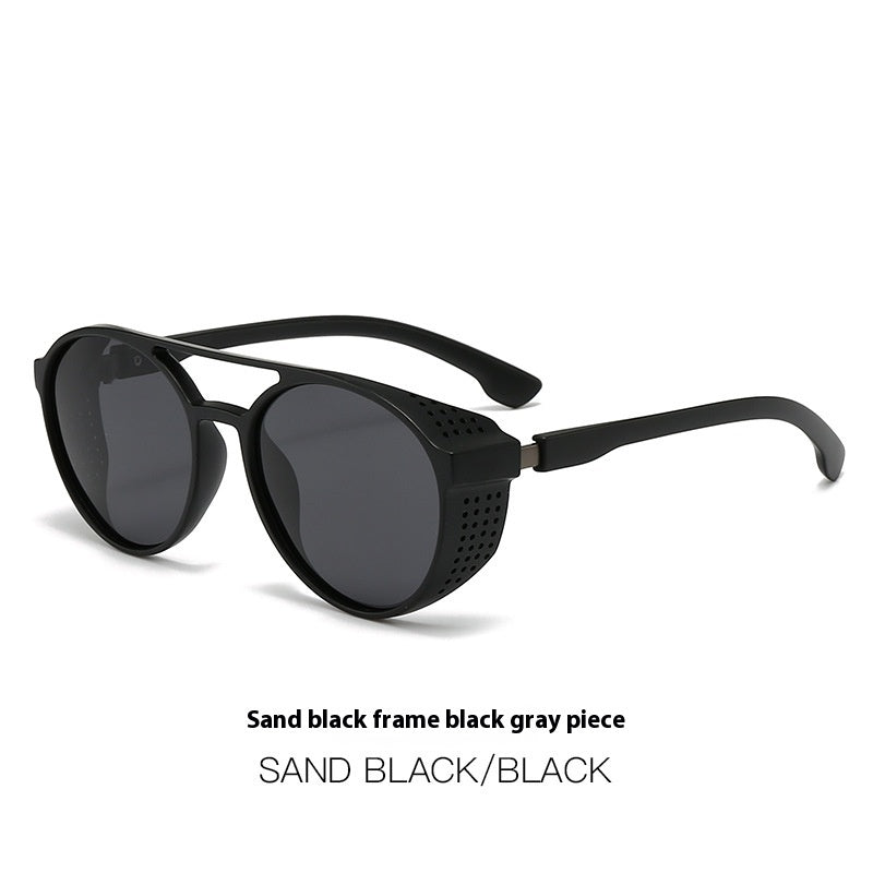 European And American Punk Hollow Retro Sunglasses