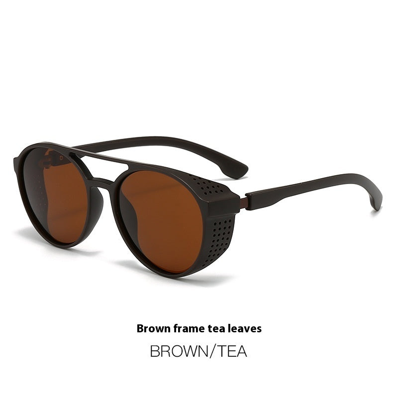 European And American Punk Hollow Retro Sunglasses
