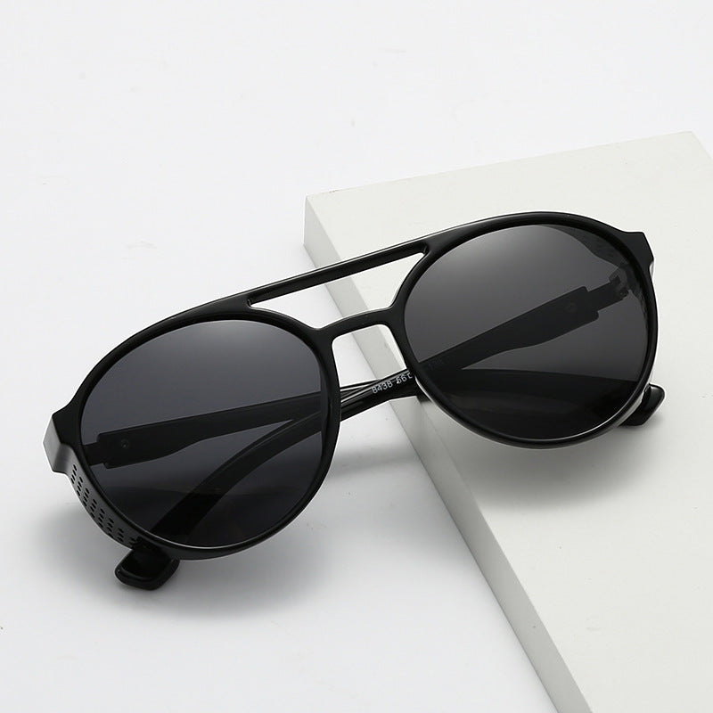 European And American Punk Hollow Retro Sunglasses