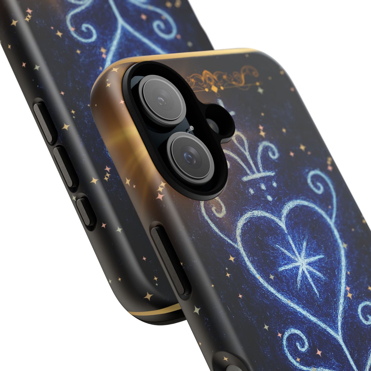 Tough Cases Phone Case, Galaxy Heart Design, Stylish Protection, Unique Gift, Astrology Lover Accessory, Birthday Present