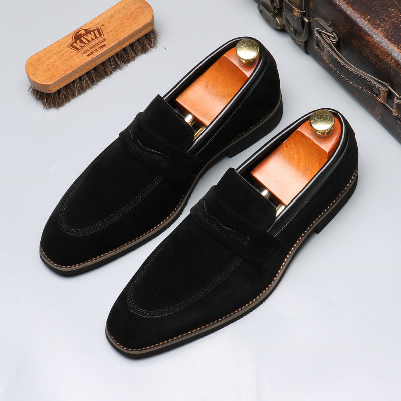 Fashion Personality British Style Loafers Men