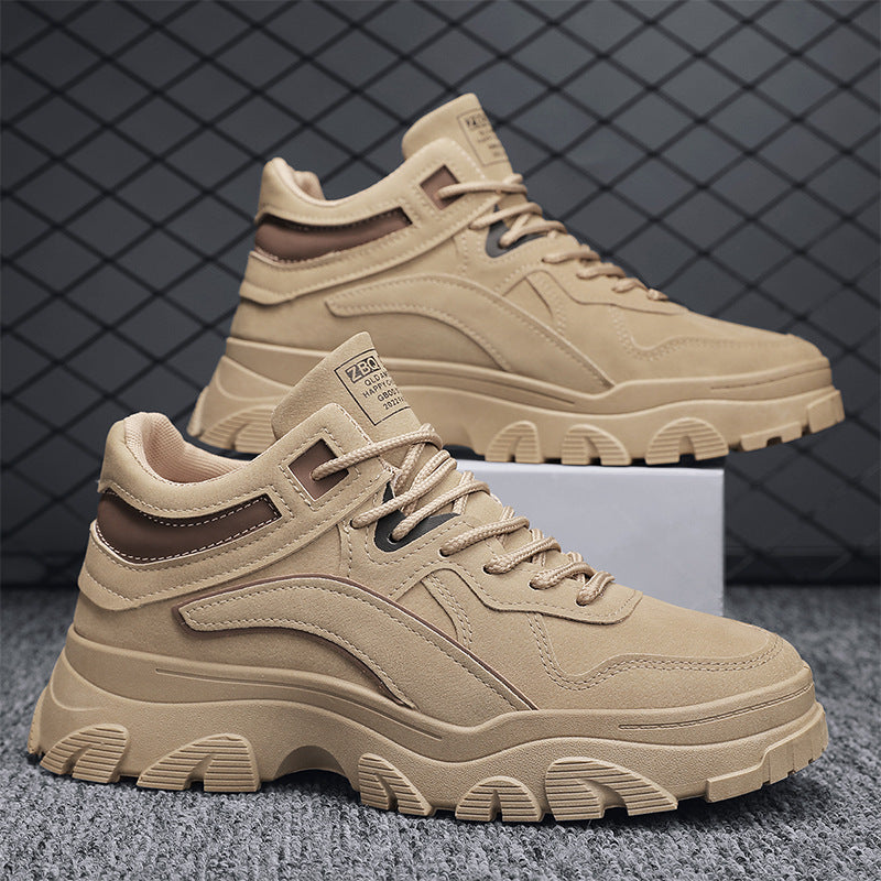 All-match Work Low-top Short Booties Male