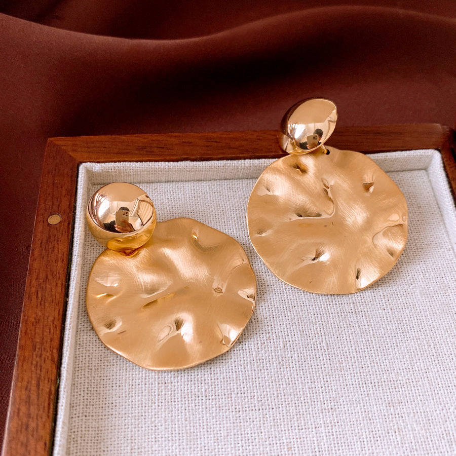 Color Matching Earrings European And American Fashion Trend Simple Personality