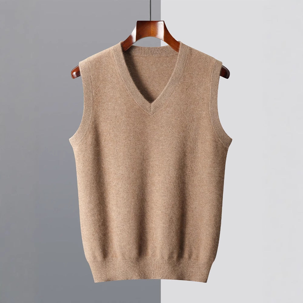 Men's Woolen Sweater Vest Waistcoat Fashion