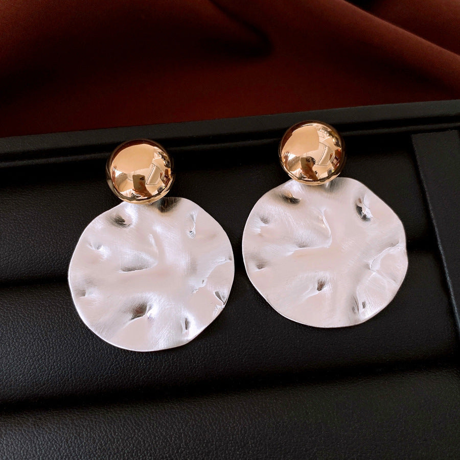 Color Matching Earrings European And American Fashion Trend Simple Personality